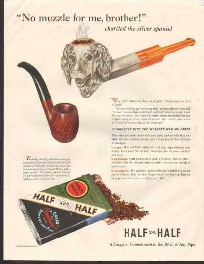 Boite de tabac telescopique en tole HALF and HALF