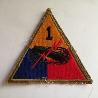 1° ARMORED DIVISION (green back)
