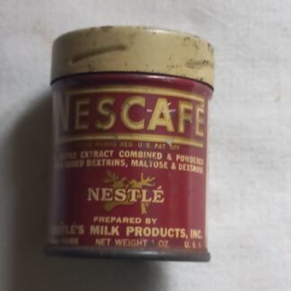 Boite de NESCAFE 5 cm (avant 1943)