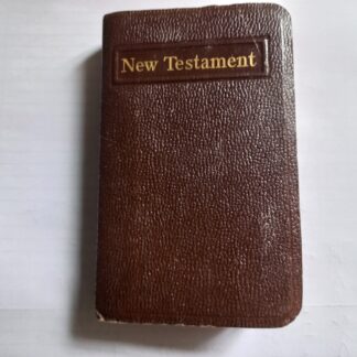 Bible "New Testament" imprimée en 1944