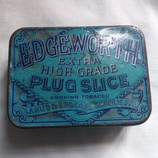 Grande boite vide de tabac EDGEWORTH