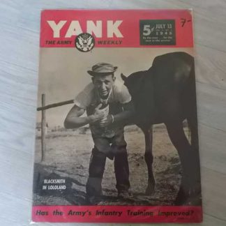 Magazine YANK du 13 juillet 1945 (cheval)