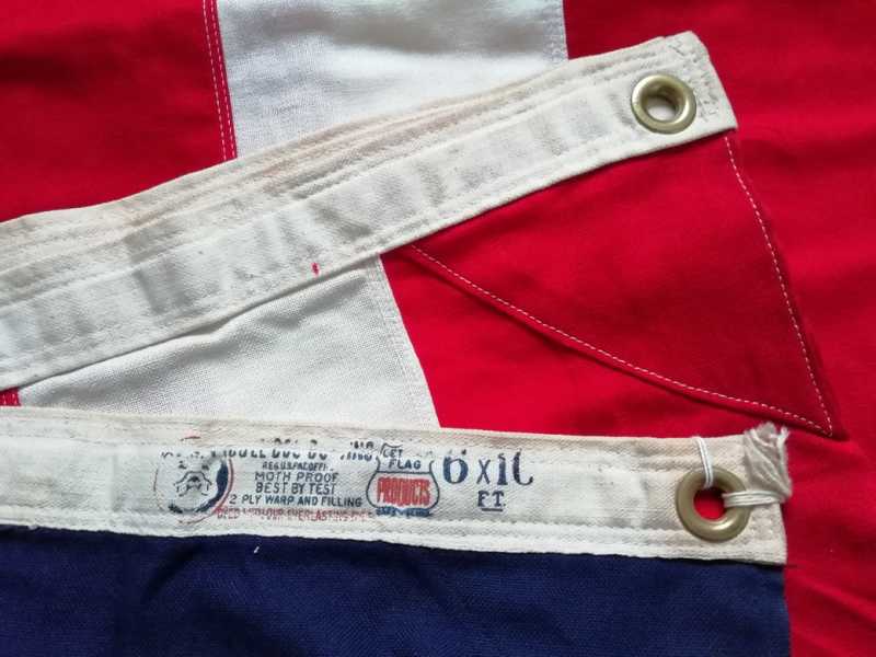 3x5 Commerce équitable USA drapeau américain Best 100% Coton Valley Forge drapeau brodé et cousu