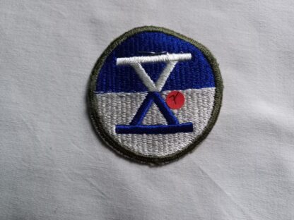 Insigne 10° ARMY CORPS standard