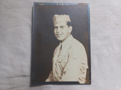 Photo originale d'un GI en tenue chino