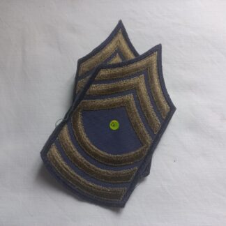 Chevrons de MASTER SERGEANT (brodés vert)