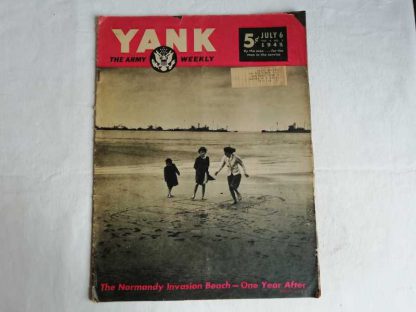 Magazine YANK du 6 juillet 1945 (utah beach)