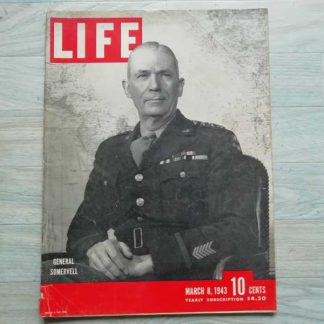 Magazine LIFE du 8 mars 1943 (général Somervell)