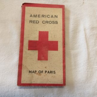 Carte de PARIS datée 1945 (RED CROSS)