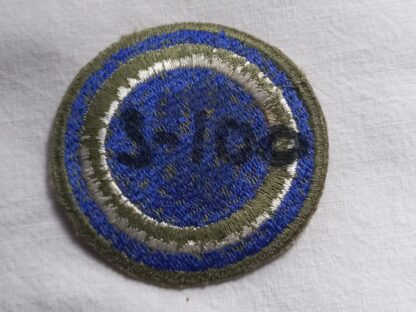Insigne 1° ARMY CORPS (green back/border) variante bleue – Image 2