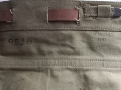 Pack carrier du sac M28 daté 1941 matriculé – Image 3