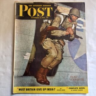 Magazine SATURDAY EVENING POST du 12-9-42