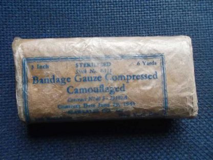 Bandage MARSALES camouflé daté 1943 (3inch/6yards)