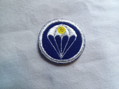 Insigne original de calot infanterie para (feutre)