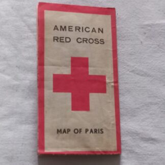 Carte de PARIS AMERICAN RED CROSS