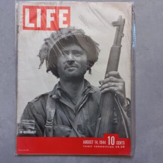 Magazine LIFE du 14 août 44 (Lt Kelso Horne 508th PIR)