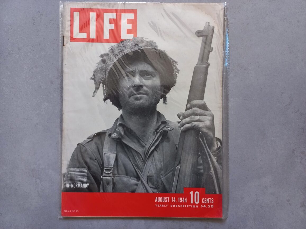 Magazine LIFE du 14 août 44 (Lt Kelso Horne 508th PIR)