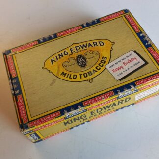 Boite vide de cigares KING EDWARD