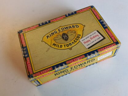Boite vide de cigares KING EDWARD