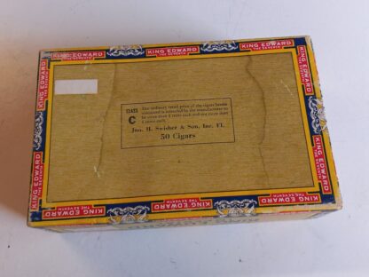 Boite vide de cigares KING EDWARD – Image 4