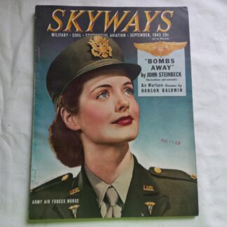 Magazine SKYWAYS de septembre 1943 (nurse)