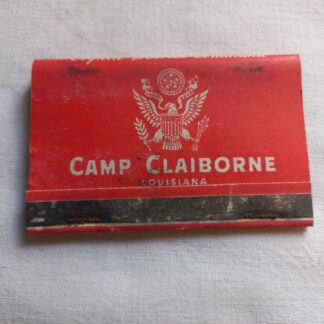 Grande pochette d'allumettes Camp Claiborne
