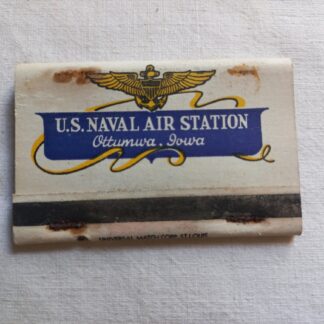 Grande pochette d'allumettes Naval Air Station (01)