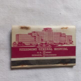 Grande pochette d'allumettes General Hospital