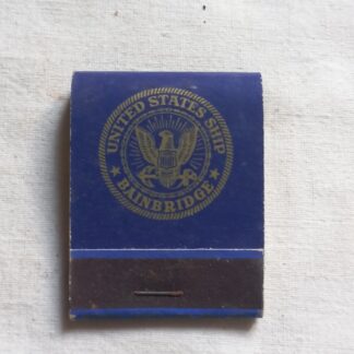 Pochette d'allumettes US NAVY (USS Bainbridge)