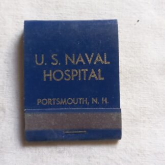 Pochette d'allumettes US NAVY HOSPITAL