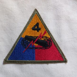 4° ARMORED DIVISION (green back)