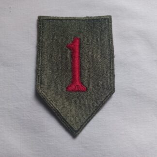 1° INFANTRY DIVISION (green back)