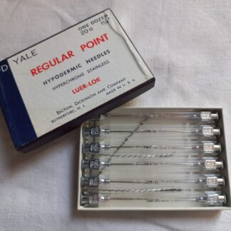 Boite de d'aiguilles pour seringue (size 1-1/4)