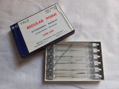 Boite de d'aiguilles pour seringue (size 1-1/4)
