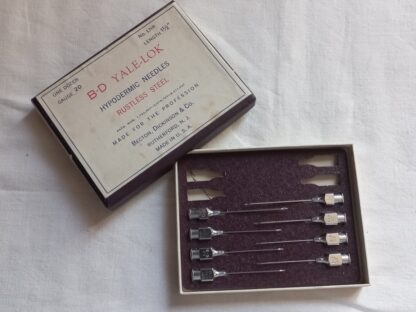 Boite de d'aiguilles pour seringue (size 1-1/2)