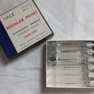 Boite de d'aiguilles pour seringue (size 1')