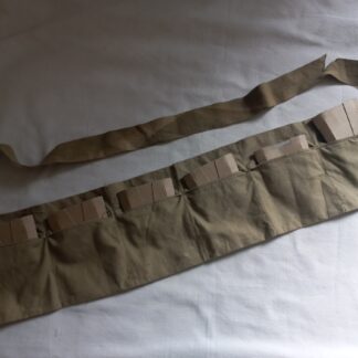 Bandoleer avec 6 cartons pour clips de M1