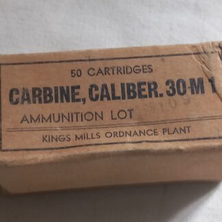 Boite vide calibre 30 M1(KMOP)