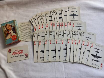 Jeu de cartes COCA COLA original de 1943 (nurse) – Image 2