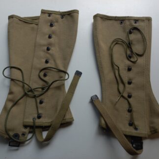 Paire de guêtres US 3R datées 1942 (02)