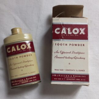 Poudre dentaire CALOX (9 cm) en boite