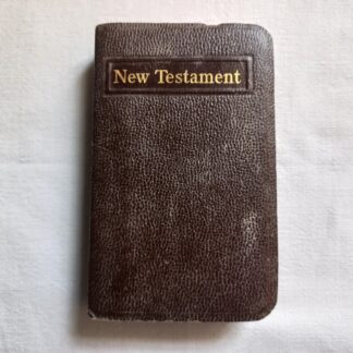 Bible "New Testament" imprimée en 1944