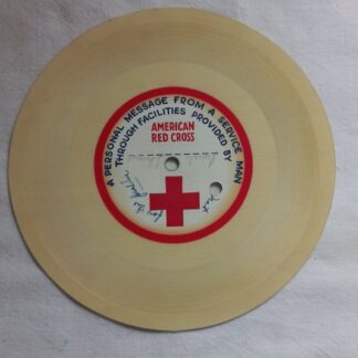 Disque USO 78 tours "American Red Cross" 01