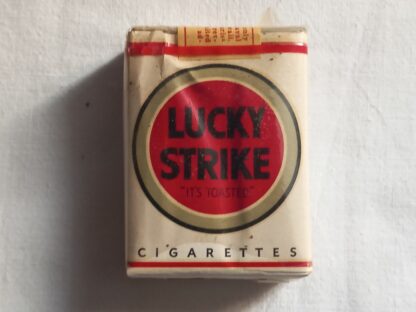 Rare paquet LUCKY STRIKE marché de l'US ARMY