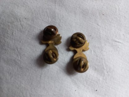 Paire d'insignes originales de col d'officier ORDNANCE – Image 2