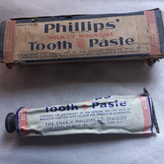 Pâte dentifrice PHILLIPS' en boite originale