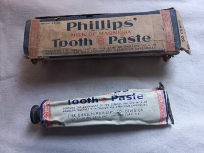 Pâte dentifrice PHILLIPS' en boite originale