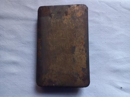 Bible "blindée" May the Lord be with you