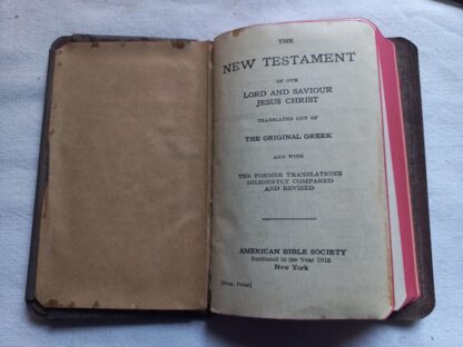 Bible "blindée" May the Lord be with you – Image 3
