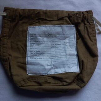 Petit sac pour effets personnels des GI tués